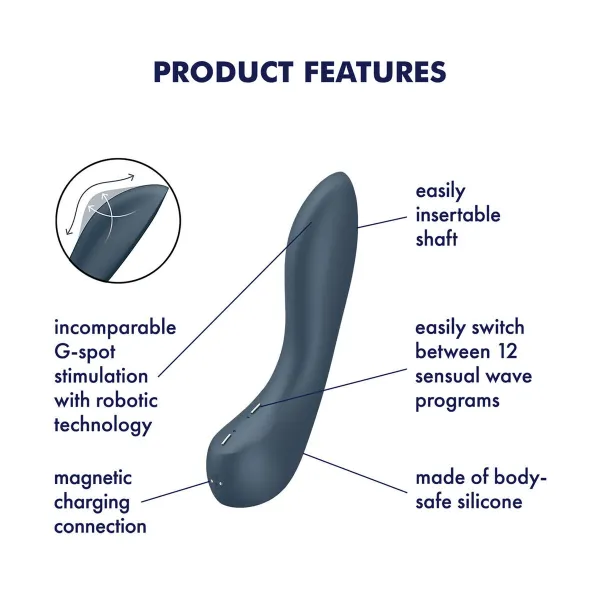 G-pistevibraattori Satisfyer Tummansininen