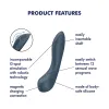 G-pistevibraattori Satisfyer Tummansininen