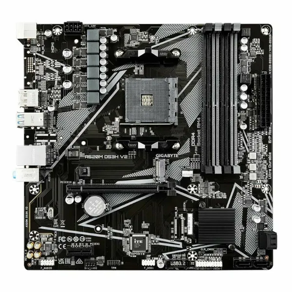 Pagrindinė plokštė Gigabyte AMD AM4
