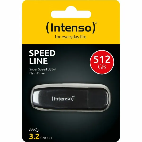 USB Zibatmiņa INTENSO 3533493 Melns 512 GB