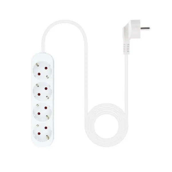 Grandinės plokštė NANOCABLE 10.37.0004-NS 3680 W 250 V 1,4 m