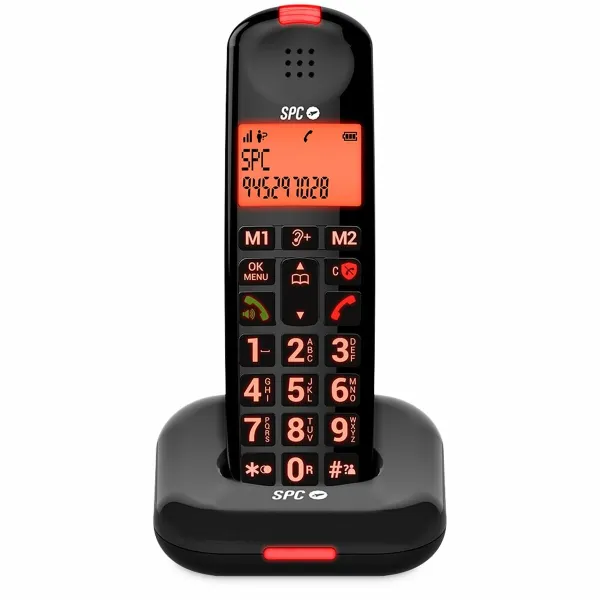 Стационарный телефон SPC 7612N Чёрный