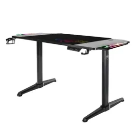 Rašomasis stalas Spirit of Gamer Headquarter 800 Juoda Medžio MDF 140 x 60 cm