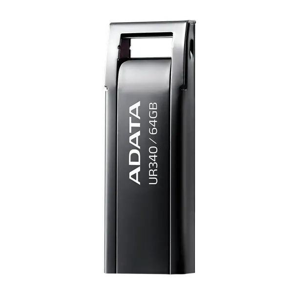 USB-pulk Adata AROY-UR340-64GBK 64 GB Must