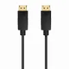 DisplayPort kabelis Aisens A124-0739 Juoda 1,5 m 4K Ultra HD