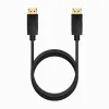 DisplayPort kabelis Aisens A124-0739 Juoda 1,5 m 4K Ultra HD