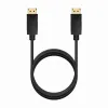 DisplayPort kabelis Aisens A124-0739 Juoda 1,5 m 4K Ultra HD