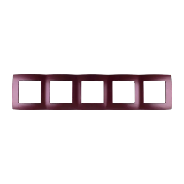 CITY FIVEFOLD PANEL, BORDO METALLIC