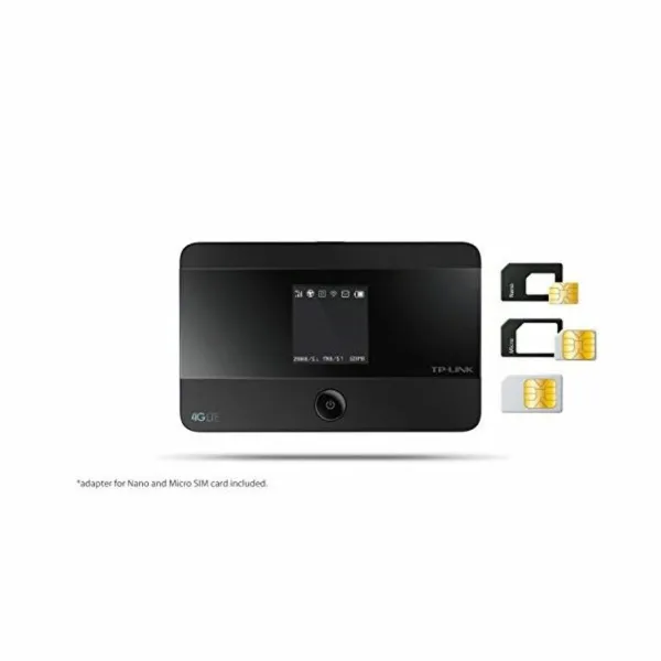 4G LTE-Wifi dvigubas nešiojamasis maršrutizatorius TP-Link M7350 150 Mbps/50 Mbps 2.4 GHz/5 GHz 2000 mAh