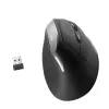 Ergonomiska optiskā pele Ewent ew3229 Melns/Pelēks