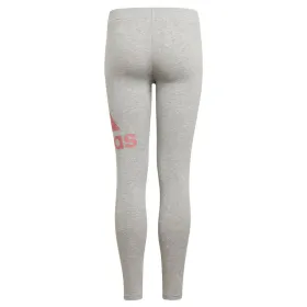 Lasten urheilulegginsit Adidas Essentials Tumman harmaa