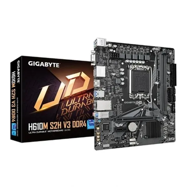 Материнская плата Gigabyte H610M S2H V3 DDR4 H610 LGA 1700