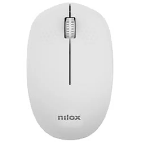 Optiskā Bezvadu Pele Nilox Pelēks