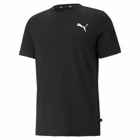 Miesten T-paita Puma Essentials Small Logo Musta