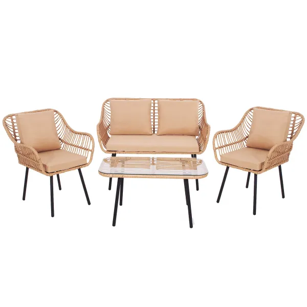 Japandi garden furniture set Springos GF0069