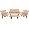Japandi garden furniture set Springos GF0069
