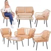 Japandi garden furniture set Springos GF0069
