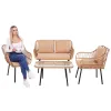 Japandi garden furniture set Springos GF0069