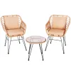 Japandi garden furniture set Springos GF0070