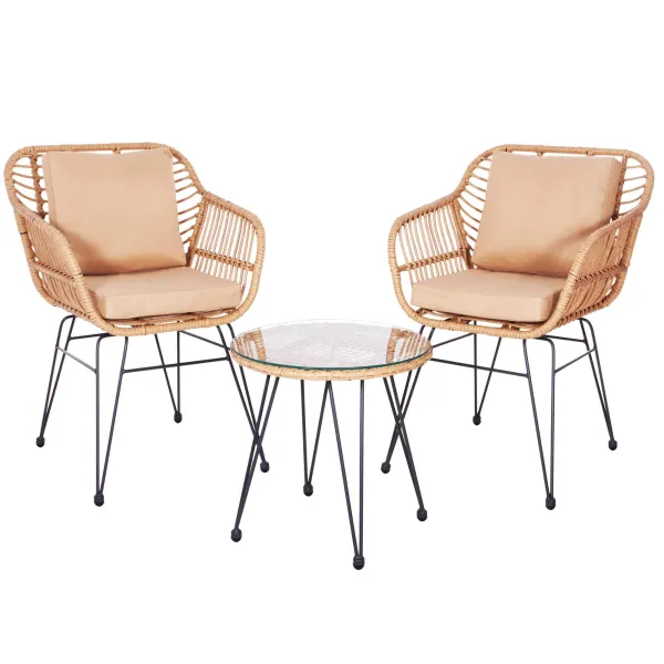 Japandi garden furniture set Springos GF0070