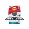 Soap dish Command Matte back Metal Plastic Matt 3 Pieces
