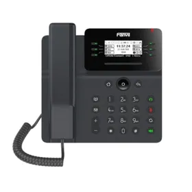Fiksuotojo ryšio telefonas Fanvil V62G Juoda