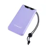 Powerbank Integral 10000 mAh Purpurinė Alyvinė Purpurinis