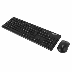 Клавиатура и мышь iggual WMK-BUSINESS2 Чёрный Испанская Qwerty