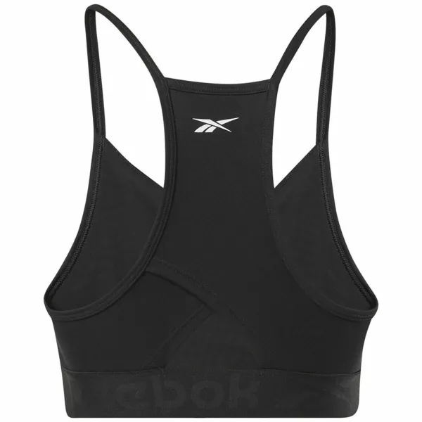 Sporta Krūšturis Reebok Strappy Melns