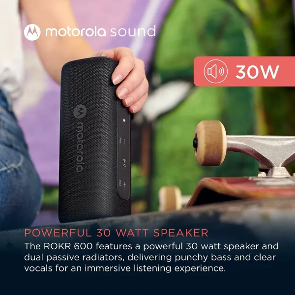 Nešiojamos Bluetooth garso kolonėlės Motorola ROKR 600 30 W