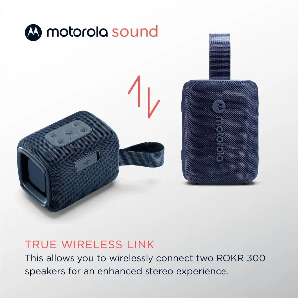Nešiojamos Bluetooth garso kolonėlės Motorola ROKR 300 7 W Mėlyna