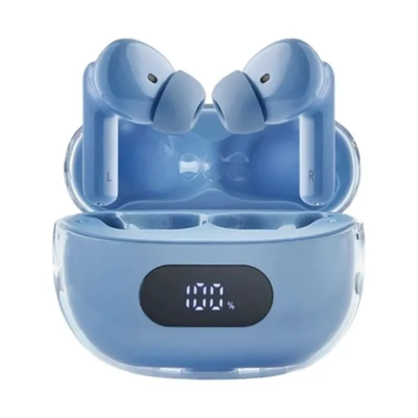Ausinės su mikrofonu INTENSO Buds Plus Auriculares TWS ANC+ENC Mėlyna