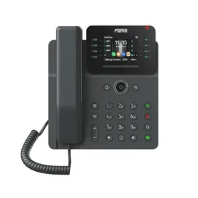 Fiksuotojo ryšio telefonas Fanvil V62W Juoda