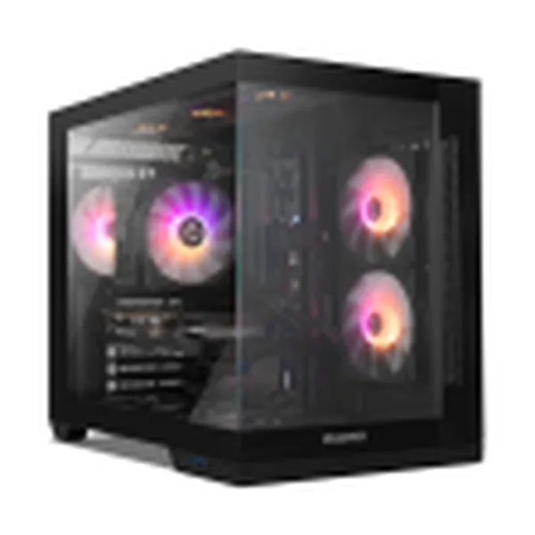 ATX pusiau bokšto tipo korpusas Nox-Xtreme NXHUMMERASTRANEOBK Juoda
