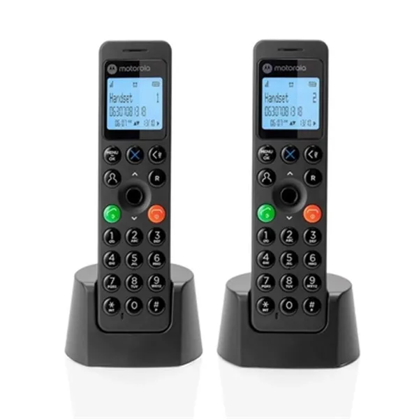Беспроводный телефон Motorola DOT202 Чёрный
