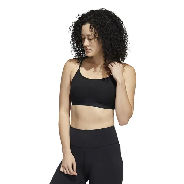 Sporta Krūšturis Adidas Aeroreact Ls P Melns