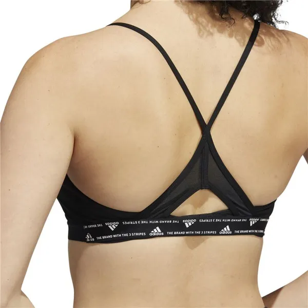 Sporta Krūšturis Adidas Aeroreact Ls P Melns