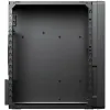 ATX pusiau bokšto tipo korpusas approx! APPC-901F X-STRONG 500W Juoda