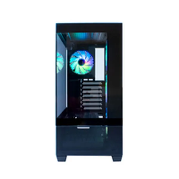 ATX pusiau bokšto tipo korpusas CoolBox COO-CHA-GA250-0 Juoda