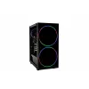 ATX pusiau bokšto tipo korpusas CoolBox COO-CHA-GA250-0 Juoda