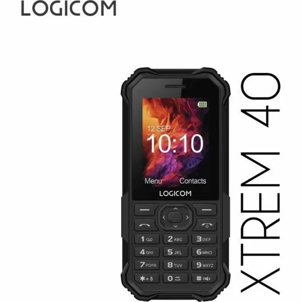 Mobilusis telefonas Logicom XTREM_40_BK 2.4" Juoda