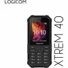 Mobilusis telefonas Logicom XTREM_40_BK 2.4" Juoda