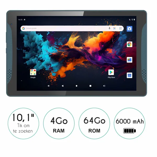 Planšetė Logicom Stand Pro 2 10,1'' Quad Core 4 GB RAM 64 GB