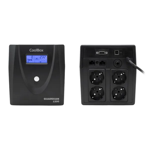 Nepertraukiamo Maitinimo šaltinio Sistema Interaktyvi UPS CoolBox COO-SAIGD3-12D 1200 W 720 W