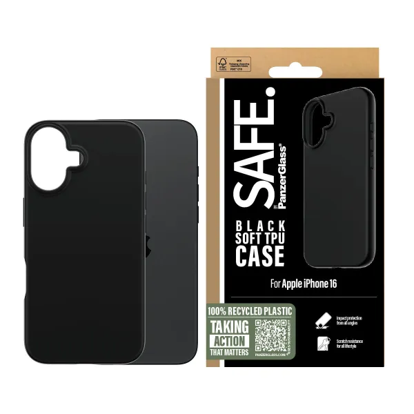 Mobiliojo telefono ekrano apsauga PanzerGlass iPhone 16 Apple