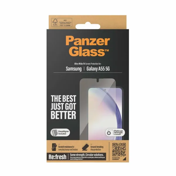 Matkapuhelimen näytönsuoja PanzerGlass Samsung A55
