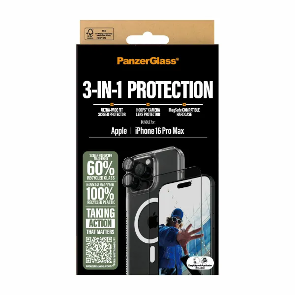 Защита для экрана для телефона PanzerGlass iPhone 16 Pro Max