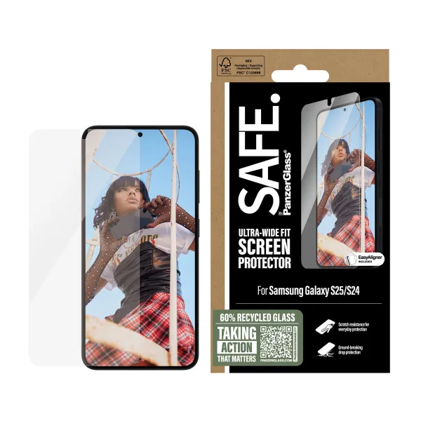 Защита для экрана для телефона PanzerGlass Samsung S25-S24