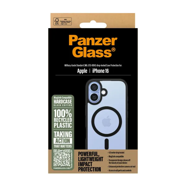 Защита для экрана для телефона PanzerGlass iPhone 16 Apple