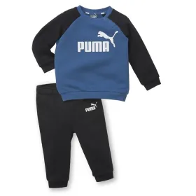 Spordikostüüm Beebidele Puma Minicats Essentials Raglan Must